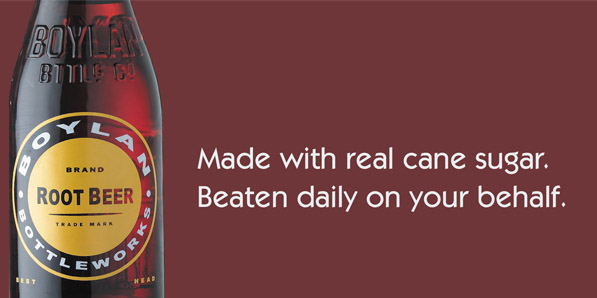 Boylan root beer billboard